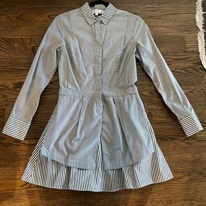 Derek Lam 10 Crosby striped shirt dress